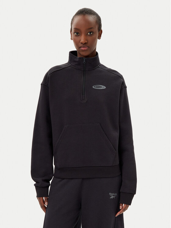 Reebok Džemperis · Juoda · Regular Fit