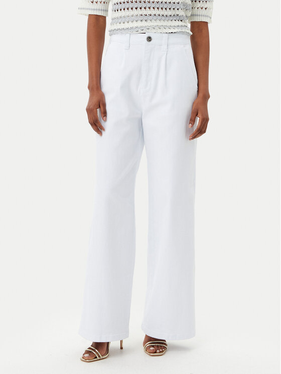 Artigli Džinsai · Balta · Relaxed Fit