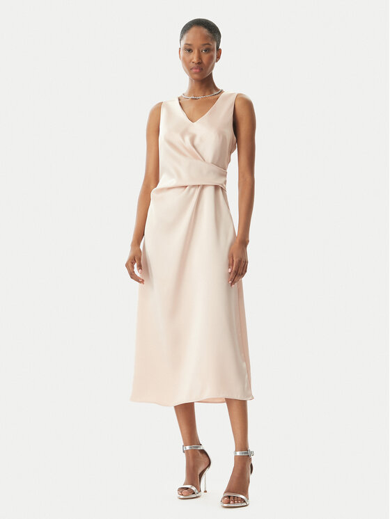 Kodas SUN15 Rinascimento Kokteilinė suknelė · Rožinė · Midi