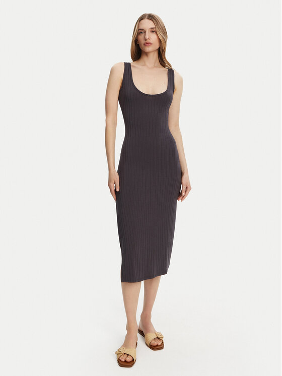 Billabong Trikotažinė suknelė · Pilka · Midi