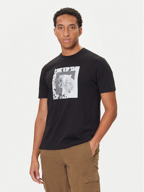 BOSS Marškinėliai · Juoda