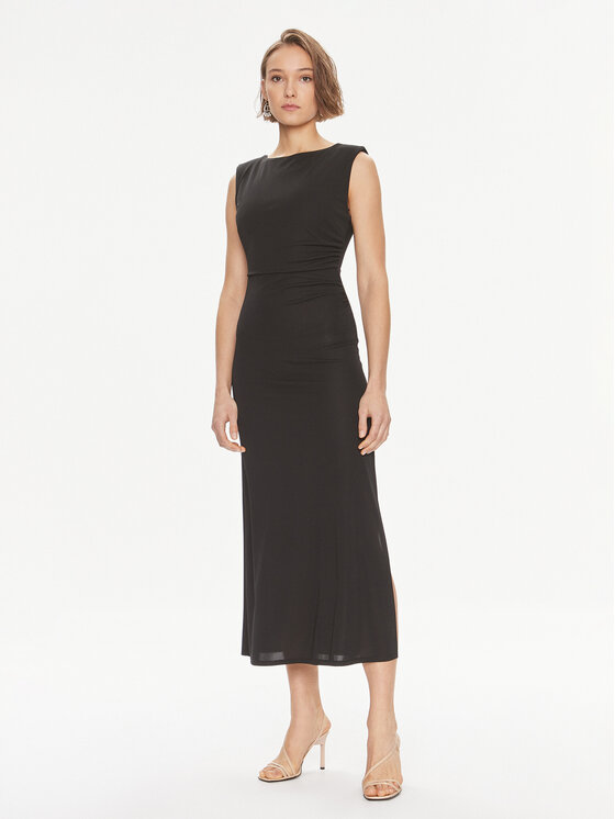 TWINSET Kokteilinė suknelė · Juoda · Midi