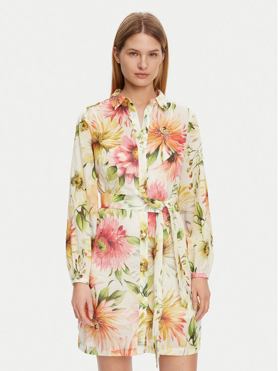 Kodas SUN15 Guess Marškinių tipo suknelė · Spalvota · Mini