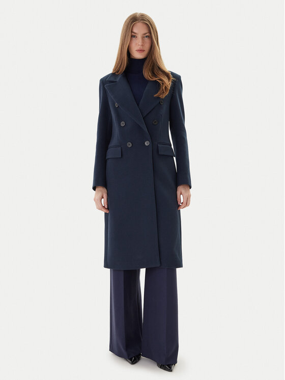 Maryley Demisezoninis paltas · Tamsiai mėlyna