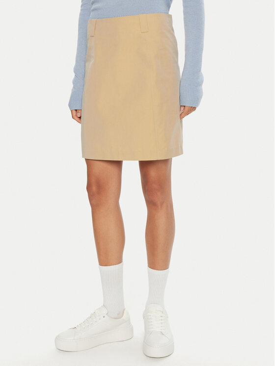 2NDDAY Mini sijonas · Smėlio · Mini