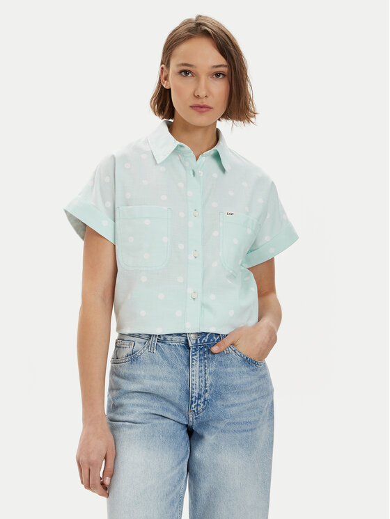 Lee Marškiniai · Mėlyna