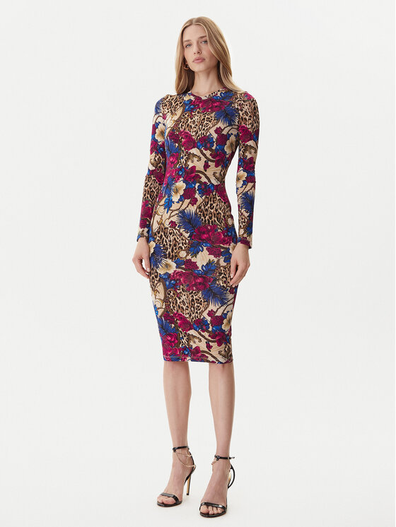Just Cavalli Kasdieninė suknelė · Spalvota · Midi