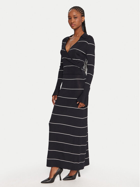 French Connection Trikotažinė suknelė · Tamsiai mėlyna · Maksi