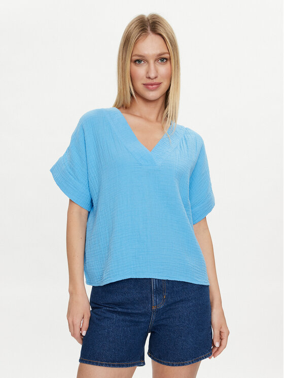 Mustang Palaidinė · Mėlyna