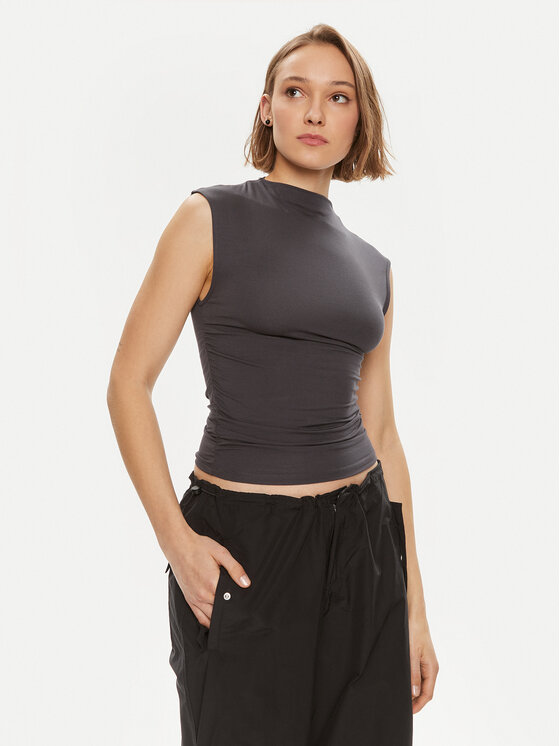 Gina Tricot Marškinėliai · Pilka