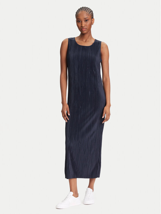 Calvin Klein Kasdieninė suknelė · Tamsiai mėlyna · Midi