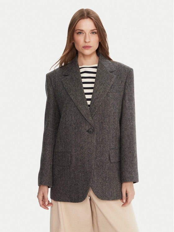 Weekend Max Mara Švarkas · Pilka · Regular Fit