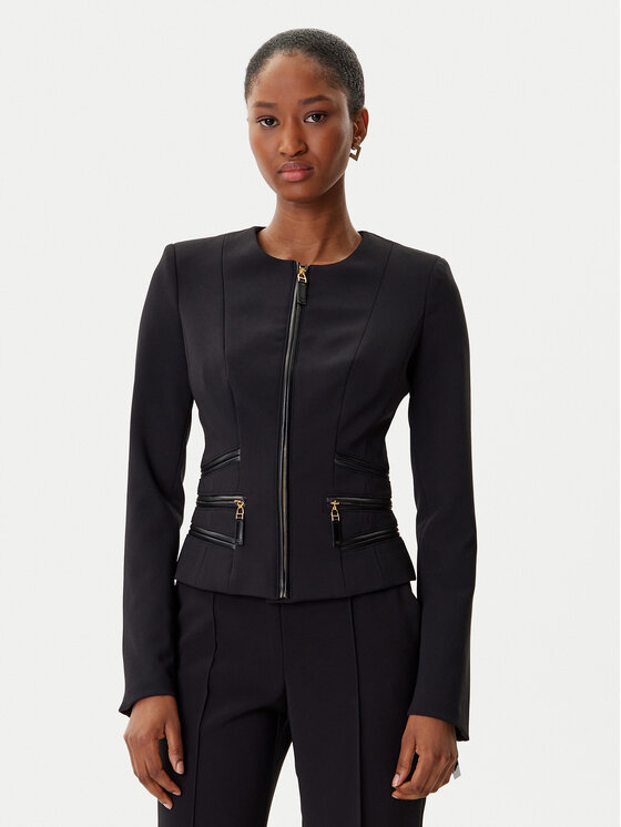 Elisabetta Franchi Švarkas · Juoda · Regular Fit