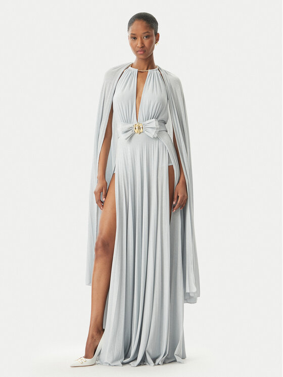 Elisabetta Franchi Vakarinė suknelė · Sidabrinė · Maksi