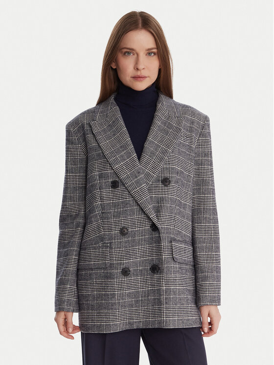 MAX&Co. Švarkas · Pilka · Relaxed Fit