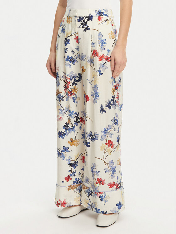 Munthe Palazzo kelnės · Spalvota · Relaxed Fit