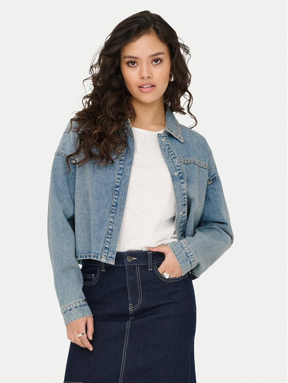 Kodas SUN15 JDY Džinsinė striukė · Mėlyna