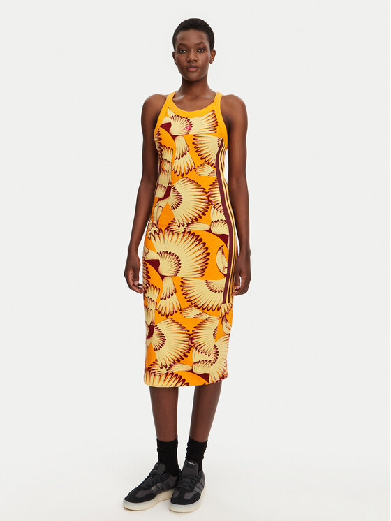 adidas Kasdieninė suknelė · Oranžinė · Midi