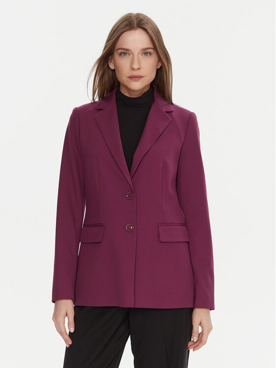 United Colors Of Benetton Švarkas · Violetinė · Slim Fit