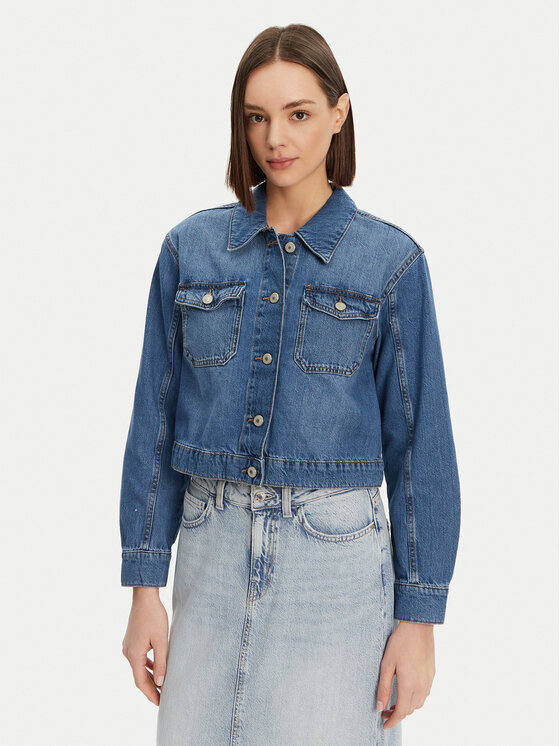 ONLY Džinsinė striukė · Mėlyna