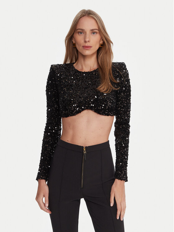 Elisabetta Franchi Palaidinė · Juoda