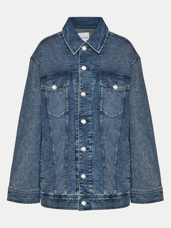 PINKO Džinsinė striukė · Tamsiai mėlyna