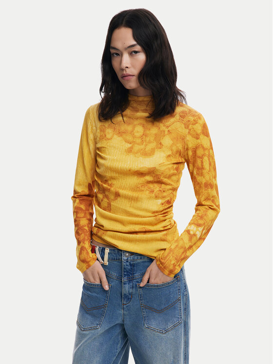 Desigual Golfas · Geltona · Regular Fit