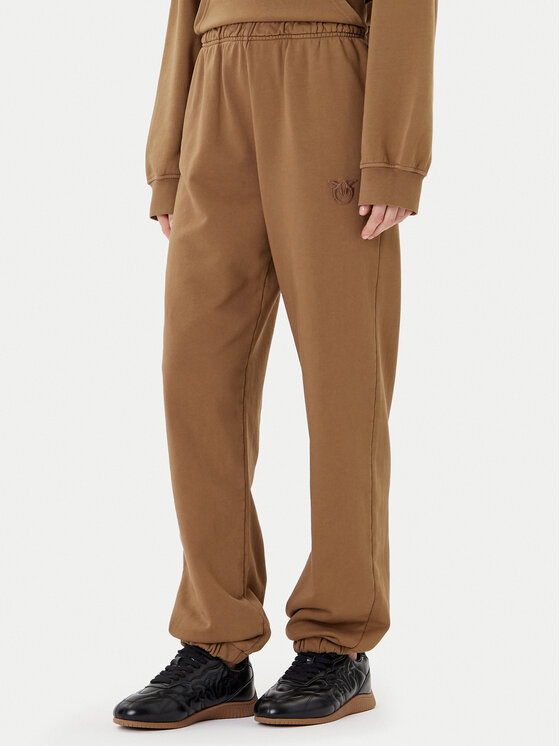 PINKO Sportinės kelnės · Ruda · Regular Fit