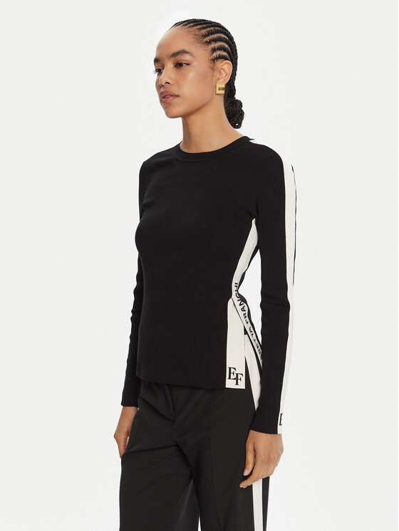 Elisabetta Franchi Megztinis · Juoda · Regular Fit