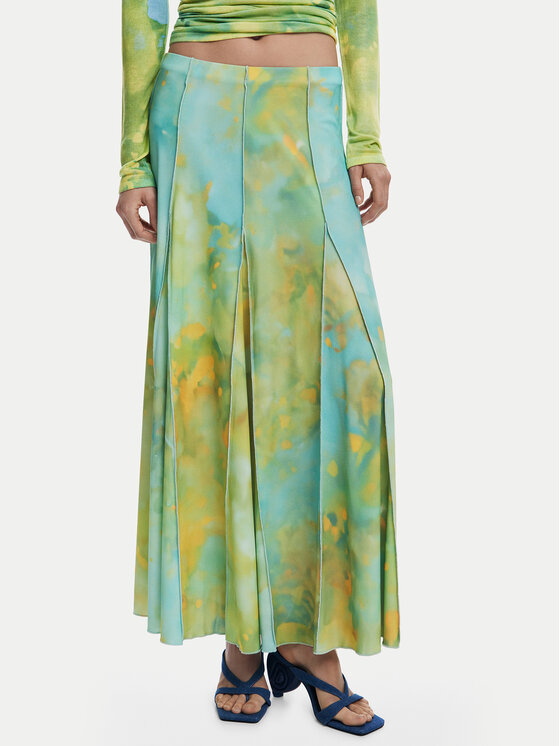 Desigual Maksi sijonas · Žalia