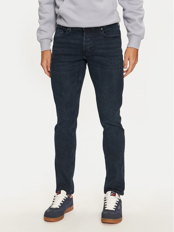 Jack & Jones Džinsai · Tamsiai mėlyna · Slim Fit