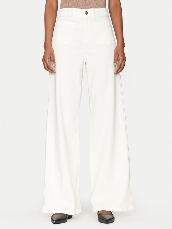 Kodas SUN15 Marella Palazzo kelnės · Écru · Regular Fit