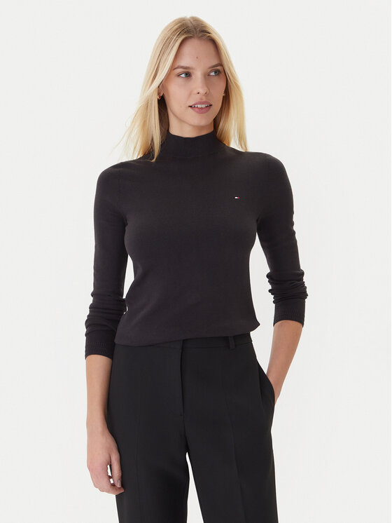 Tommy Hilfiger Megztinis · Juoda · Regular Fit