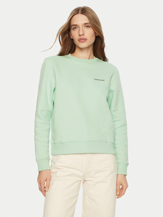 Guess Jeans Džemperis · Žalia · Regular Fit