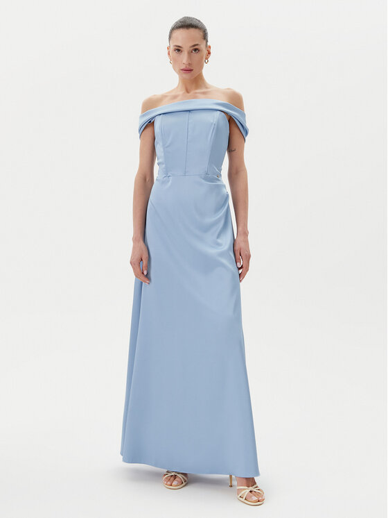 Kodas SUN15 Rinascimento Vakarinė suknelė · Šviesiai mėlyna · Maksi