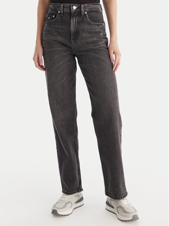 Tommy Jeans Džinsai · Juoda · Regular Fit