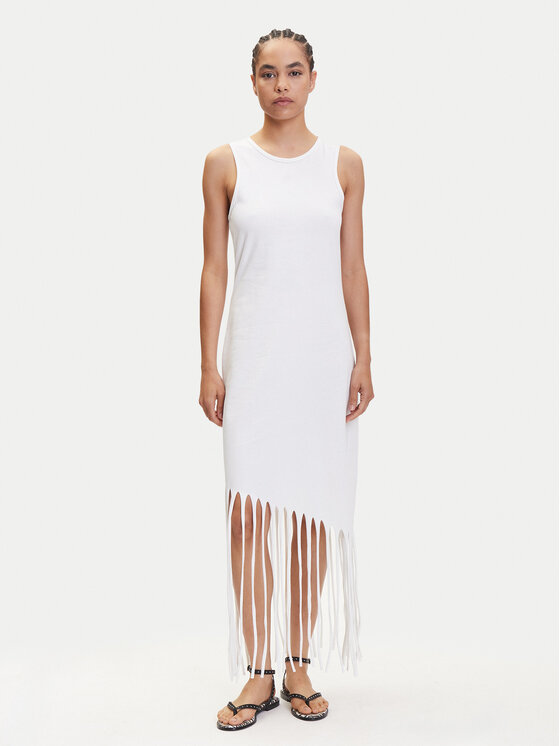 ONLY Kasdieninė suknelė · Balta · Midi