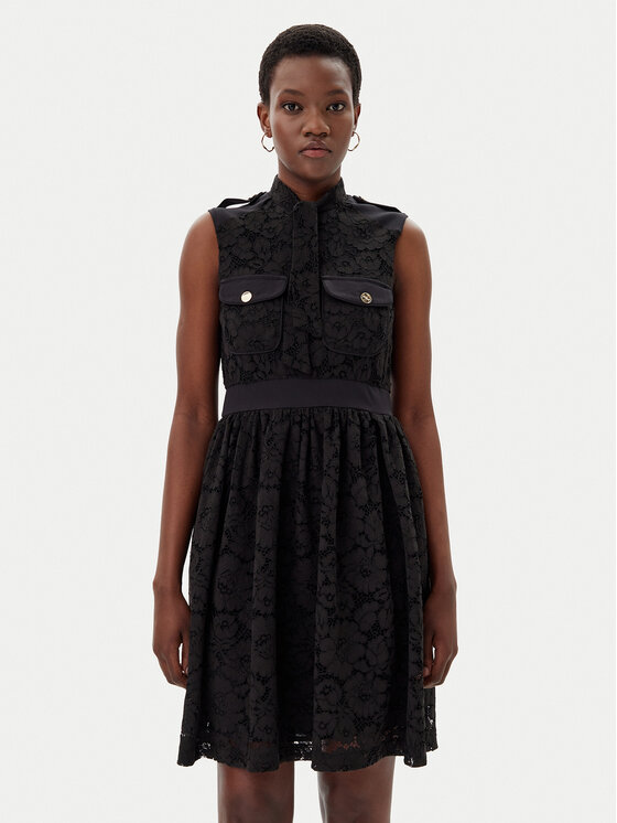 Kodas SUN15 Artigli Kokteilinė suknelė · Juoda · Mini