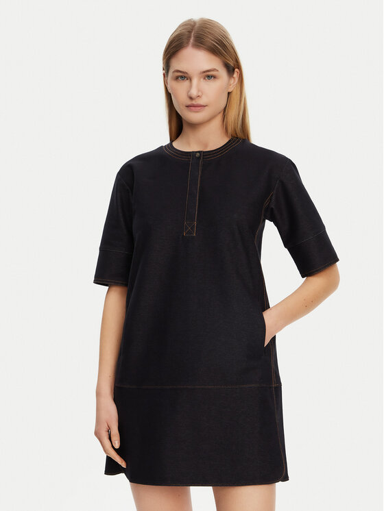 Kodas SUN15 Max Mara Leisure Džinsinė suknelė · Tamsiai mėlyna · Mini