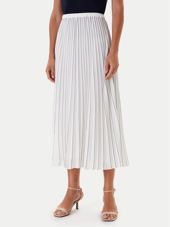 TATUUM Plisuotas sijonas · Écru · Maksi