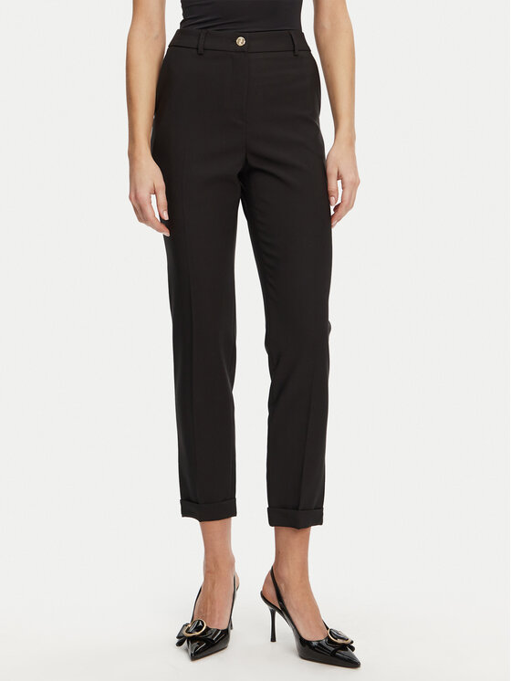 Artigli Medžiaginės kelnės · Juoda · Regular Fit