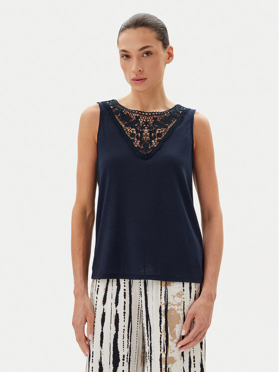 JDY Marškinėliai · Tamsiai mėlyna