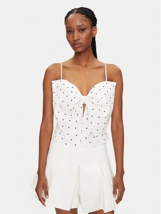 Kodas SUN15 Bardot Marškinėliai · Balta