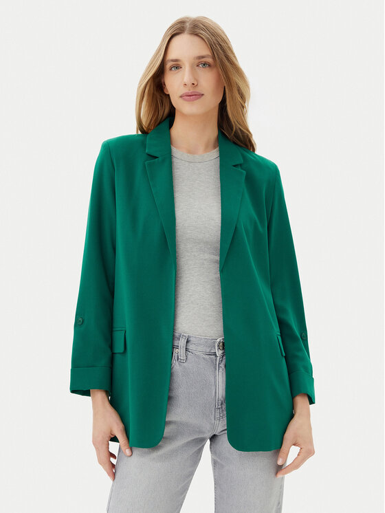 ONLY Švarkas · Žalia · Relaxed Fit