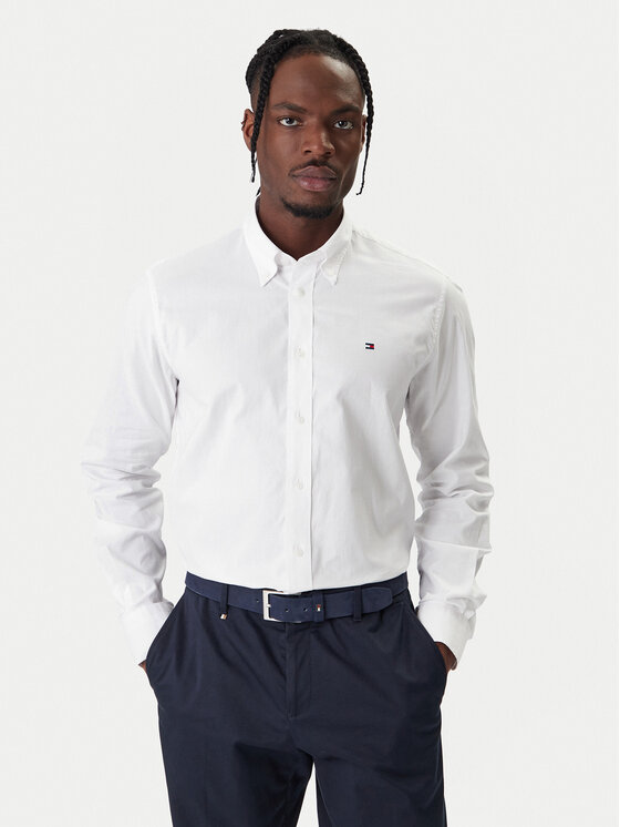 Tommy Hilfiger Marškiniai · Balta · Regular Fit