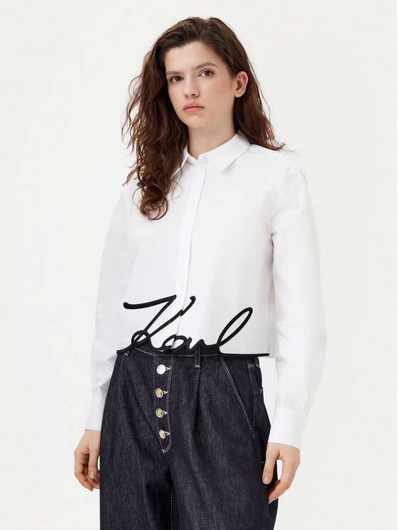 Kodas SUN15 KARL LAGERFELD Marškiniai · Balta