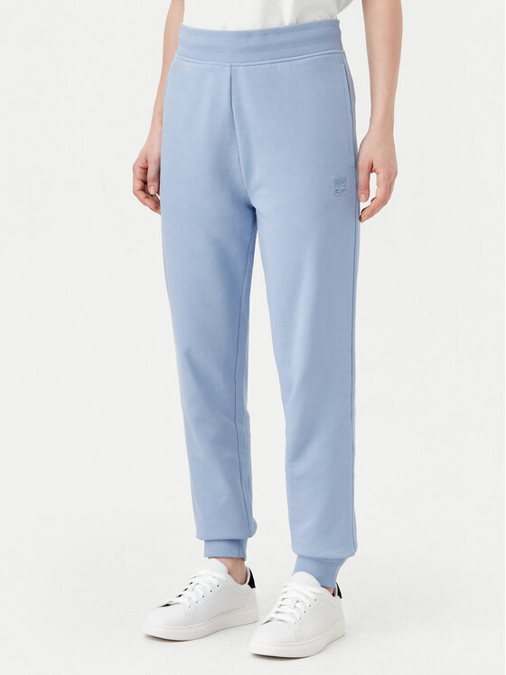 HUGO Sportinės kelnės · Mėlyna · Regular Fit