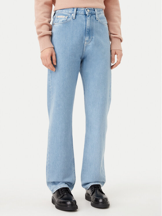 Calvin Klein Jeans Džinsai · Mėlyna · Regular Fit