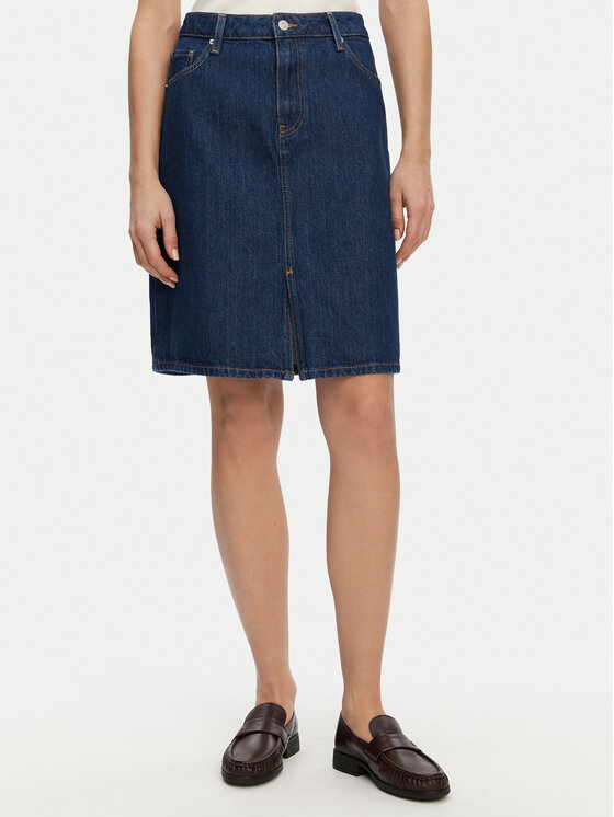 Kodas SUN15 Tommy Hilfiger Džinsinis sijonas · Tamsiai mėlyna · Mini