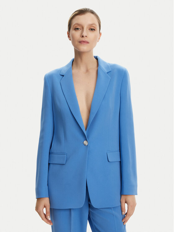 BOSS Švarkas · Mėlyna · Regular Fit